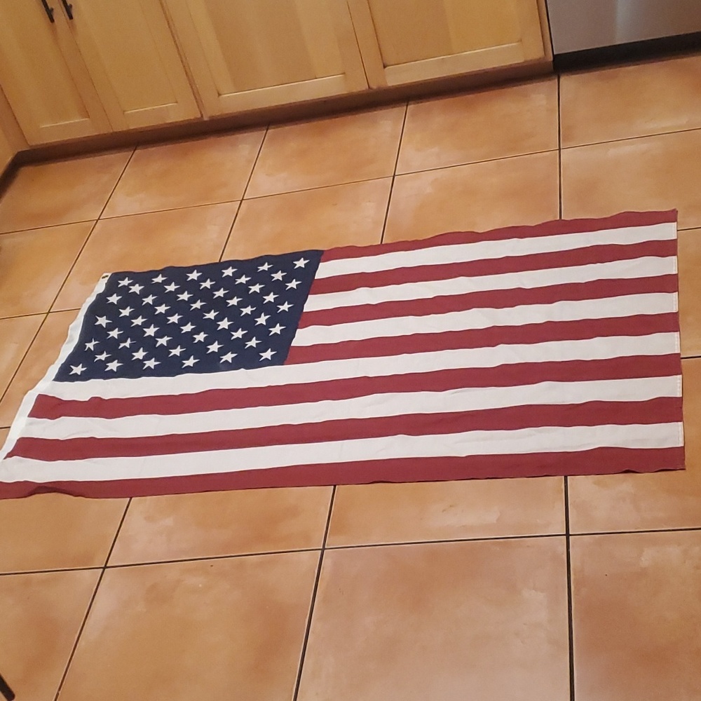 Large Cloth American Flag 3x5 Feet